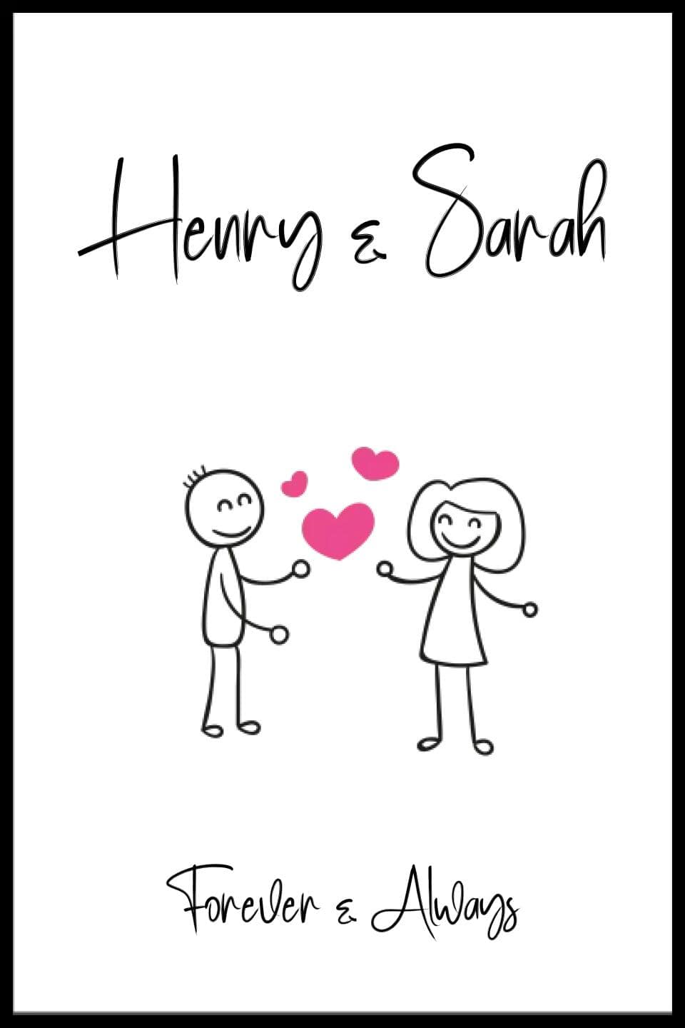 Valentines Framed Print